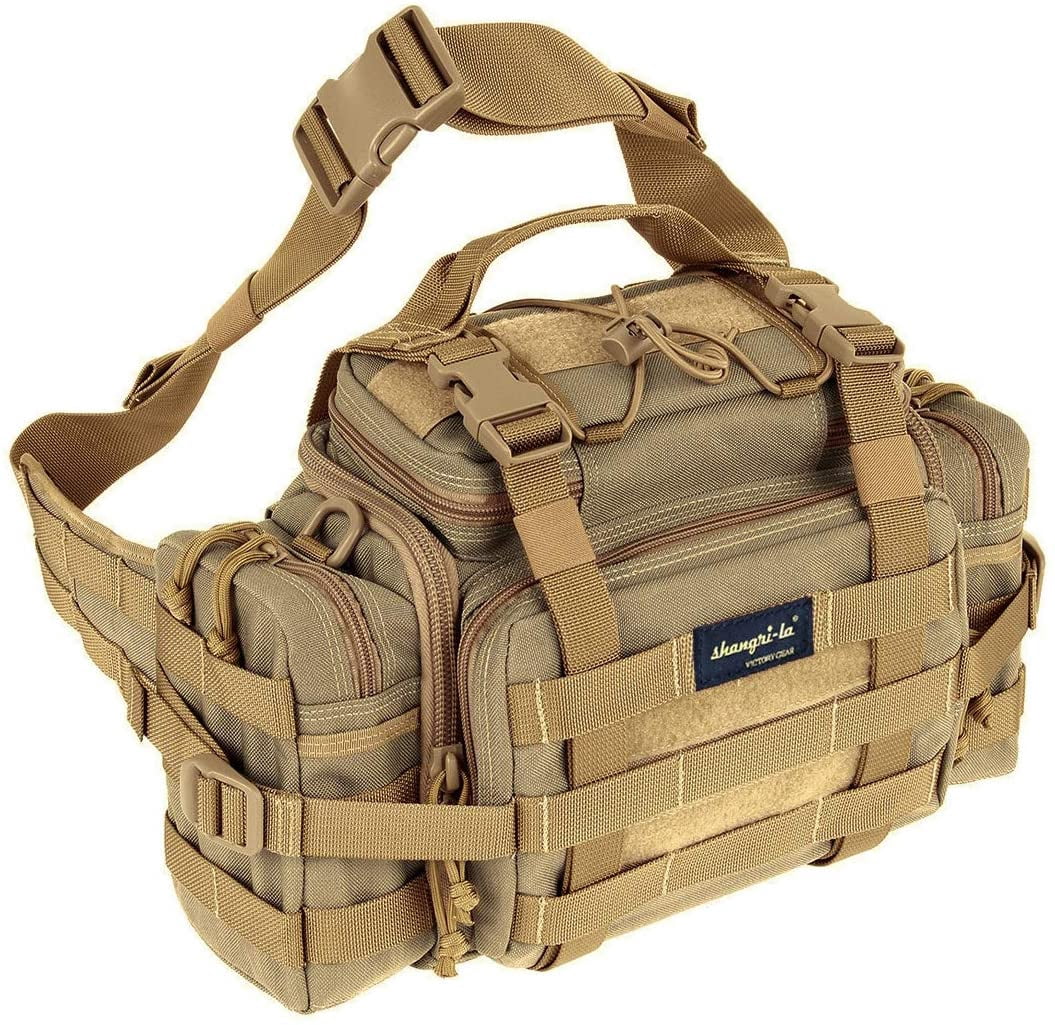 Tactical Waist Pack Bag Camping Hiking 