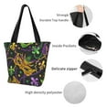 thumbnail image 6 of Fotbe Mardi Gras Surface Pattern Beach Tote,Shoulder Handbag,Spacious Tote Bag,Lightweight Travel Bag,Versatile Shopping Bag, 6 of 9