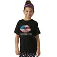 thumbnail image 3 of American Cutie USA Flag Kiss Lips Girls Kids T Shirt Tees Teen Brisco Brands M, 3 of 6