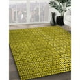 thumbnail image 3 of Ahgly Company Machine Washable Indoor Round Transitional Oak Brown Area Rugs, 7' Round, 3 of 7