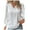 White, variant on Lovskoo Long Sleeve Shirts for Women Spring Fall Trendy V-Neck Casual T-Shirt Top Solid Blouse Black M