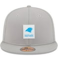 thumbnail image 2 of Men's New Era Gray Carolina Panthers 2025 Sideline  59FIFTY Fitted Hat, 2 of 5