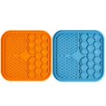 thumbnail image 1 of Silicone Dog Lick Pad Mat Dispenser Bowls for Slow Feeder Pet Cat Feeding, 1 of 8