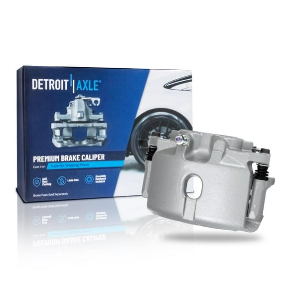 Detroit Axle - Rear Left Brake Caliper w/Bracket Replacement for Chevrolet GMC Suburban Yukon XL Express Savana 1500 Tahoe Cadillac Escalade