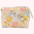 thumbnail image 5 of Bolso De Cosméticos Bolsa de cosméticos de gran capacidad para mujer, bolsa de almacenamiento para acampar (costuras de color) Sywqhk Para Estrenar, 5 of 5