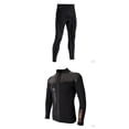 thumbnail image 1 of Traje De Neopreno De Manga Larga, Buceo, Cremallera Frontal, Traje De Buceo, Chaqueta De Pantalones (2 Juegos), Protección Contra Los, 1 of 9