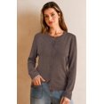 thumbnail image 5 of Arach&Cloz Women's 2025 Summer Lightweight Cropped Cardigan Short Sleeve Crew Neck Bolero Shrug Casual Top, 5 of 7