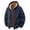Dark Blue #012, variant on Mohiass Men’s Fleece-Lined Zip Up Hoodie Thick Hooded Jacket Winter Warm Athletic Sweatshirt Army Green M