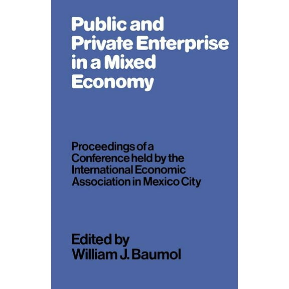 International Economic Association Public and Private Enterprise in a Mixed Economy: Proceedings of a Conference Held by the International Economic Associa, (Paperback)