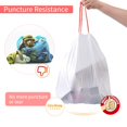 thumbnail image 5 of 4 Gallon Drawstring Garbage Bags, 192 Count, Extra Thick Plastic for Home Use, 5 of 7