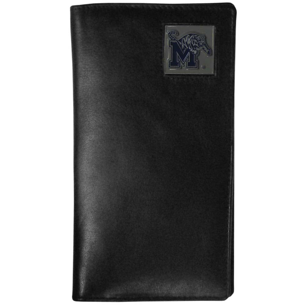 NCAA Siskiyou Sports Fan Shop Texas Longhorns Deluxe Leather Checkbook Cover One Size Black 
