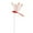 Red, variant on Diceymbol 10Pcs Dragonfly Decoration Stakes Dragonfly Wall Decoration Garden Dragonfly Artificial Ornaments for Indoor Outdoor Garden Birthday Wedding Party Decor