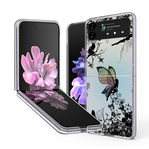 Protex Case Designed For Samsung Galaxy Z Flip 4 Case Transparent Clear