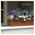 thumbnail image 3 of 24in Dura Cotta Window Box - Terra Cotta Planter for Home & Garden - DCBT24-46 - Classic Design - Outdoor Decor - Porch & Deck Planter, 3 of 7
