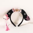 thumbnail image 4 of Ancient Girl Hair Band Niños Niñas Hairband Headpiece Fancy Chinese Ancient Headband para cumpleaños Prom Performance para niñas Regalo Borlas Hugo sombreros de cosplay, 4 of 10