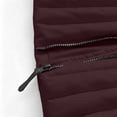 thumbnail image 5 of vdgthytj Puffer Jacket Womens Stand Collar Full Zip Long Sleeve Waist Belted Winter Warm Casual Outdoor Outerwear(Small,Purple), 5 of 5