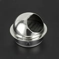 thumbnail image 2 of Stainless Steel Round Bull Nosed External Extractor Wall Vent Outlet, 2 of 5