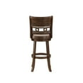 thumbnail image 5 of New Classic Furniture Gia 29" Wood & Fabric Swivel Bar Stool in Cherry, 5 of 7