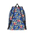 thumbnail image 3 of Daiia Cute Popcorn Vintage Canvas Backpack for Men and Women ,Hiking Backpack,Travel Laptop Bag for School,Large Capacity Backpack, 3 of 8