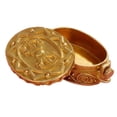 thumbnail image 2 of Oración de , Colgante Hecho , Caja de Gawu de Cobre - Dorado Yotijar Colgante de rueda de oración, 2 of 9