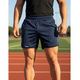 thumbnail image 4 of Short Deportivo Bloosom  Ejercicio Gym Slim Fit Elástico Azul Marino M, 4 of 4
