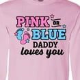 thumbnail image 4 of Inktastic Pink or Blue Daddy Loves You Long Sleeve T-Shirt, 4 of 5