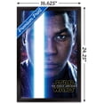 thumbnail image 3 of Star Wars: The Force Awakens - Finn Portrait Wall Poster, 14.725" x 22.375", Framed, 3 of 5