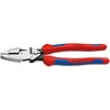 KNIPEX Tools 09 12 240 9.5-Inch Ultra-High Leverage Linemans Pliers with Fish Tape Puller and Crimper