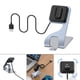 thumbnail image 4 of Base de carga de aleación de aluminio para Charge 5 y Luxe Smartwatch con soporte de metal Gris, 4 of 9