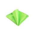 thumbnail image 1 of INSPIRE CHIC Men's Pocket Square Solid Color Handkerchiefs Self-folded For Wedding Party Fluorescent Green One Size, 1 of 4