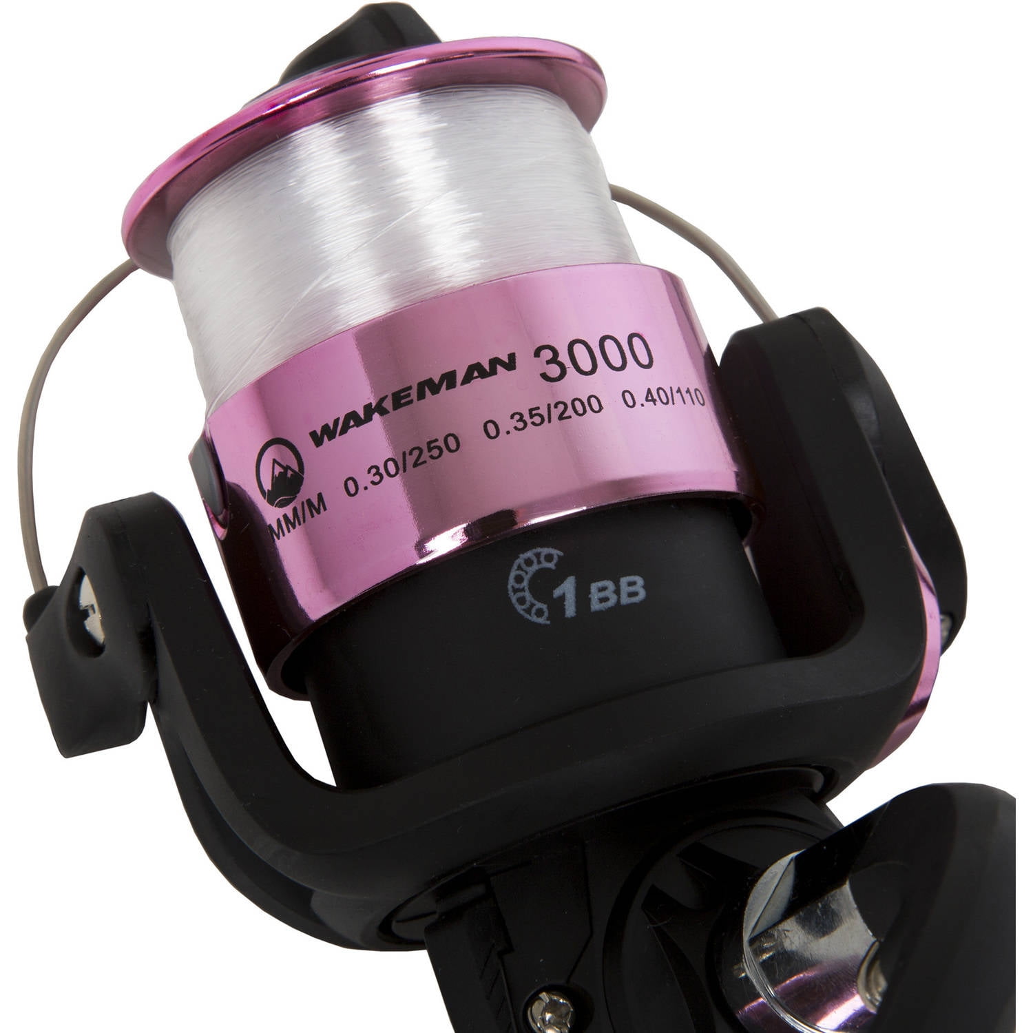 Hot Pink Details about   Wakeman Strike Series Spinning Rod and Reel Combo 