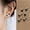 Heart, variant on Small Black Star / Heart / Square / Triangle Stud Earrings Women's Jewelry-Triangle