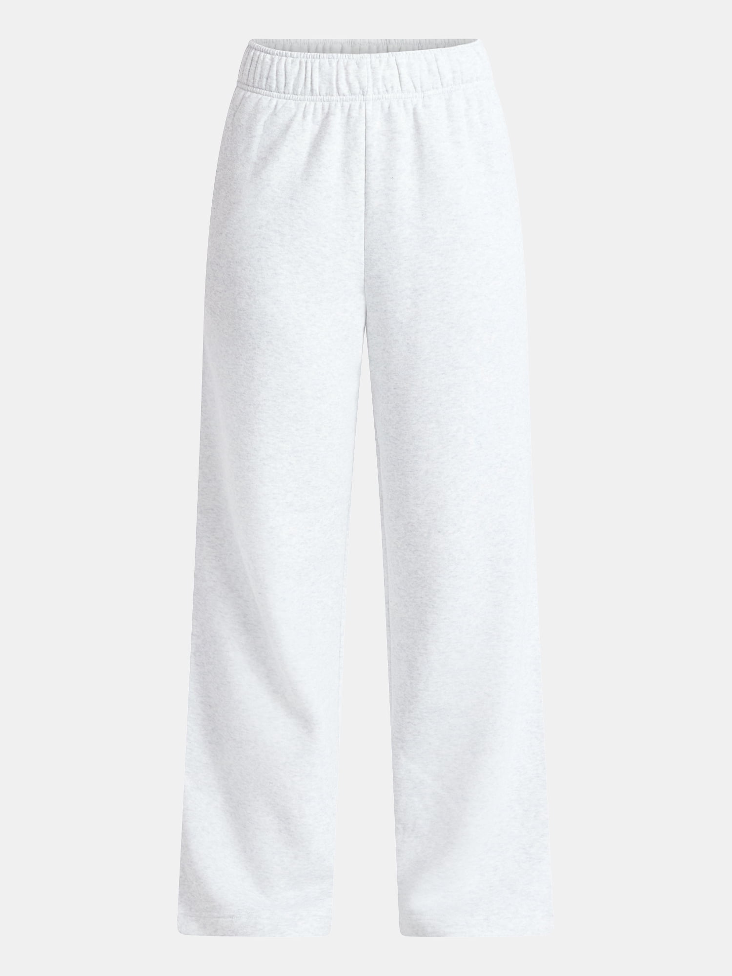 No Boundaries Soft Fleece Wide Leg Pants, 30” Inseam, 1 or 2-Pack, Women’s XXS-4X