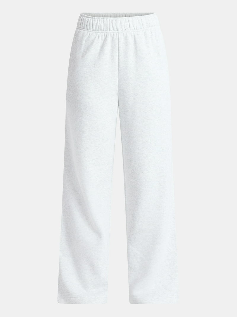 No Boundaries Soft Fleece Wide Leg Pants, 30” Inseam, 1 or 2-Pack