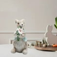 thumbnail image 5 of Moocorvic Resin Easter Bunny Decorations Spring Decor Easter Tabletop Indoor Farmhouse Home Decorations Easter Egg Rabbit Crafts Gifts, 5 of 7