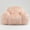 Pink, variant on Large Comfy Faux Fur Bean Bag Chair, Modern Soft Fluffy Plush Chair Lazy Sofa with Footrest, Armrests and High Density Foam Padded for Adult, Teen, Pink