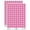 Hot Pink, variant on Critical Hit - D20 20 Sided Gaming Gamer Dice Role 200+ Round Stickers - Purple - Gloss Finish - 0.50" Size