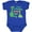 Royal Blue, variant on Inktastic My Great Grandma Loves Me Boys Baby Bodysuit