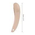 thumbnail image 4 of Unique Bargains 2 Pcs Mini Makeup Cosmetic Spoon Hangable Facial Mask Spatula Rose Gold Tone, 4 of 6