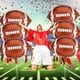 thumbnail image 4 of Globos de fútbol YOTHORN de 27 cm de aluminio para fiesta del Super Bowl, 6 unidades, 4 of 7