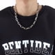 thumbnail image 5 of Collar cubano de estilo industrial de acero de titanio con hebilla cuadrada, cadena gruesa, cadena de hip hop para hombres, cadena de clavícula con costura, pulsera de cadena en O, 5 of 6