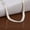 16 inch, variant on Women's Men's Fashion Solid Silver Plated 6mm Snake Chain Necklace No Pendant