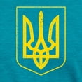 thumbnail image 3 of CafePress - Ukraine Coat Of Arms T Shirt - Womens Tri-blend T-Shirt, 3 of 4