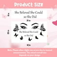 thumbnail image 2 of Inspirational Wall Decal Quotes Eyelash Eyes Wall Stickers Motivational Word Letter Decals Sayings Sticker for Women Girls Bedroom, 2 of 8