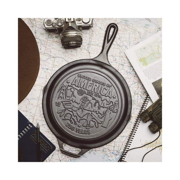 Lodge Mfg Co Lodge USA 250 Cast Iron Skillet