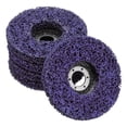 thumbnail image 1 of Uxcell 5 Pcs Roues Dénudées 5"x7/8 Pouces pour Moulin d'Angle Violet, 1 of 6