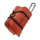 thumbnail image 1 of Bolsa de viaje con ruedas para adultos, ideal para viajes deportivos, de negocios o de negocios. naranja, 1 of 9