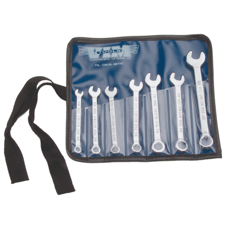 

Wrench Set 7 Piece Metric Midget Comb