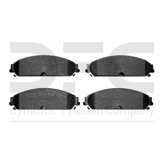 Dynamic Friction Company 5000 Advanced Brake Pads - Ceramic 1551-1058-00-Front Set For 2007-2020 Dodge Charger, 2011-2022 Chrysler 300, 2013-2014 Chrysler 200, 2014-2018 Dodge Challenger