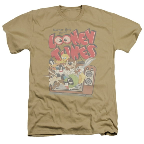 Looney Tunes Saturday Mornings Adult Heather Sand